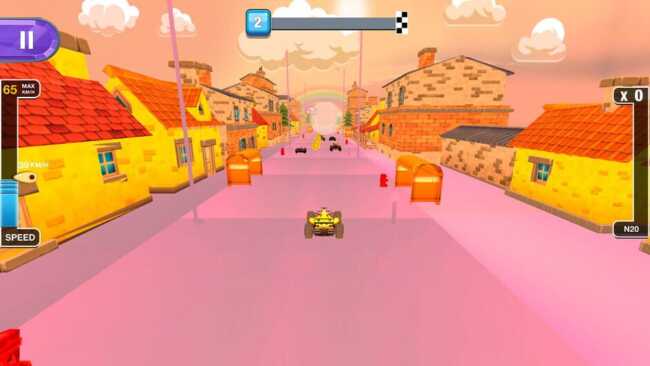 Screenshot of Vice City Race 1