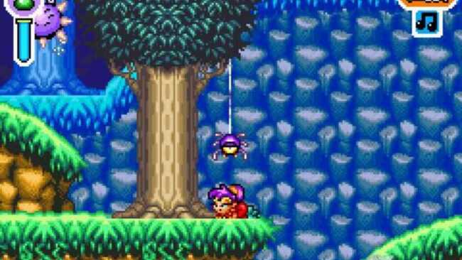 Screenshot of Shantae Advance: Risky Revolution 1