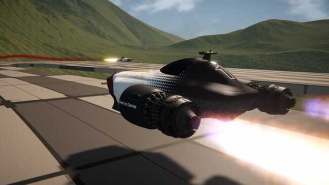 Screenshot of Twin Jet Racer 2