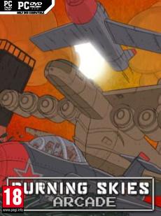 Burning Skies Arcade Cover