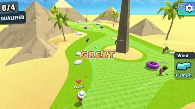 Screenshot of Golf Guys 2