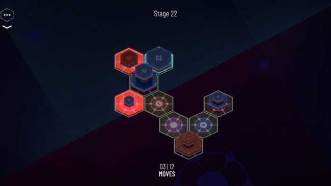 Screenshot of Hanoi Puzzles: Magnetrix 1