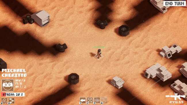Screenshot of Mars Tactics 2