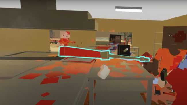 Screenshot of Paint the Town Red VR 1
