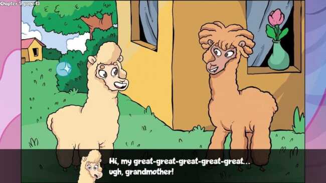 Screenshot of Alpaca Wonders Why 1