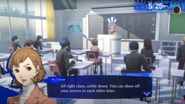 Screenshot of Persona 3 Reload 1