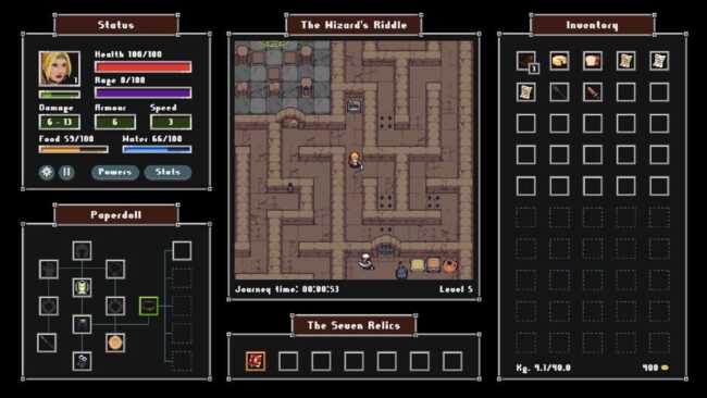 Screenshot of The Crazy Hyper-Dungeon Chronicles 1