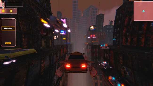 Screenshot of Cyber Taxi Simulator 2