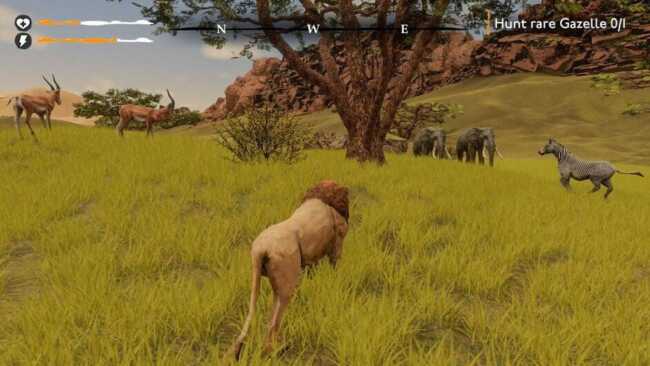 Screenshot of Lion Simulator Survival: RPG Animal Battle 2