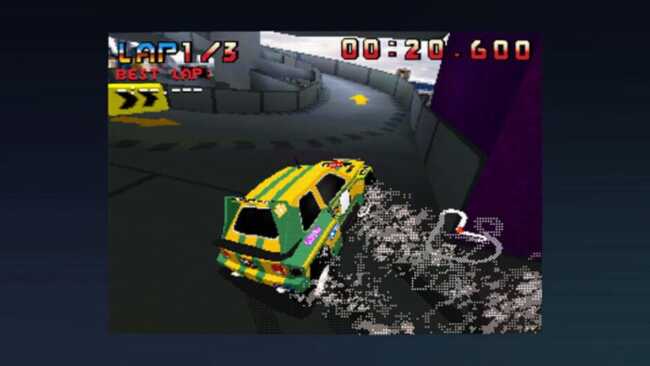 Screenshot of Parking Garage Rally Circuit 1