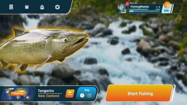 Screenshot of Pocket Fishing 1