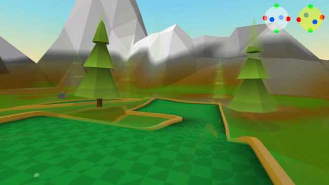 Screenshot of 4D Golf 2