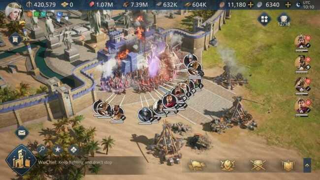 Screenshot of Age of Empires Mobile 1