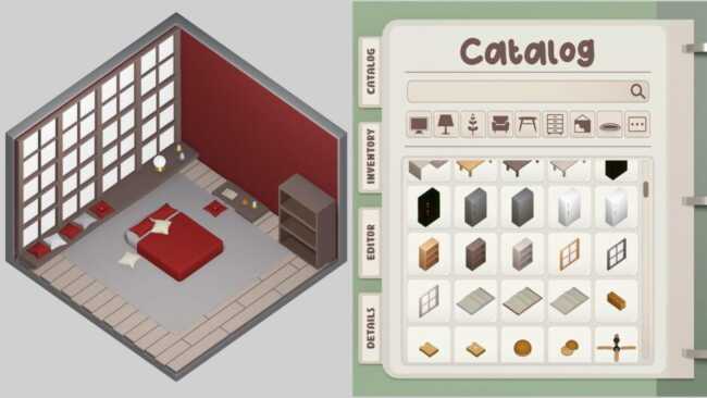Screenshot of Cozy Room Decorator 2