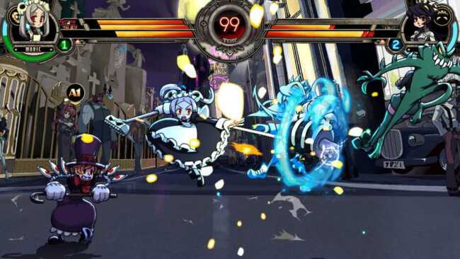 Screenshot of Skullgirls: Marie 2