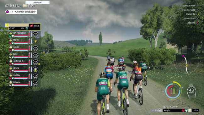 Screenshot of Tour de France 2024 1