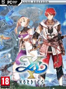 Ys X: Nordics - Deluxe Edition Cover