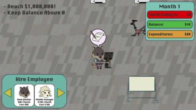 Screenshot of CapitalismCraft 1