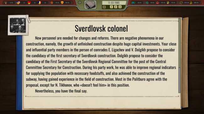 Screenshot of Crisis in the Kremlin: The Cold War 1