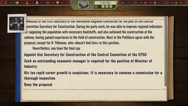 Screenshot of Crisis in the Kremlin: The Cold War 2