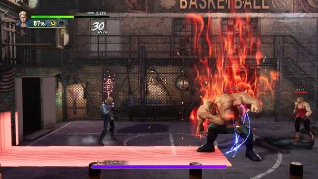 Screenshot of Double Dragon Revive 2