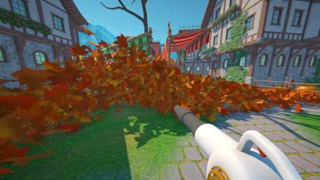 Screenshot of Leaf Blowing Simulator 1