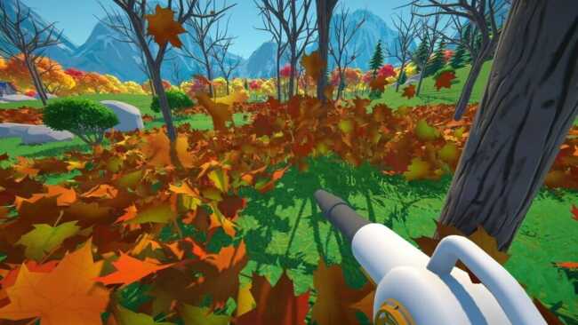 Screenshot of Leaf Blowing Simulator 2