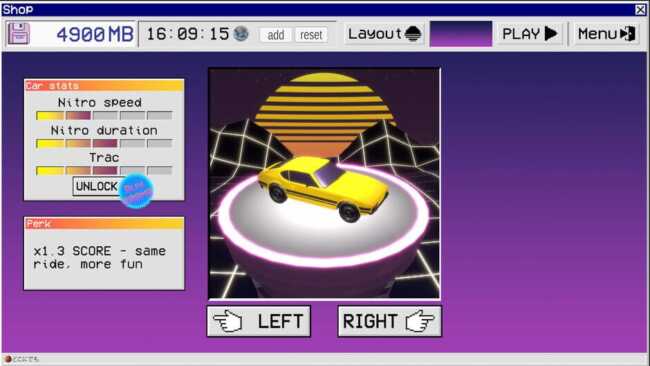 Screenshot of Midnight Racer 1