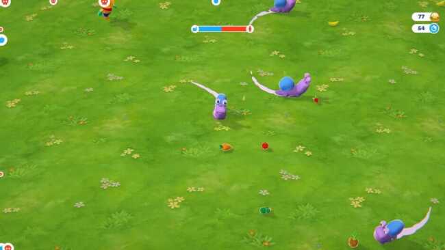 Screenshot of Snails vs. Humans 2